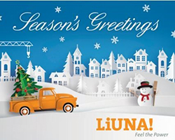 Happy Holidays From LiUNA!